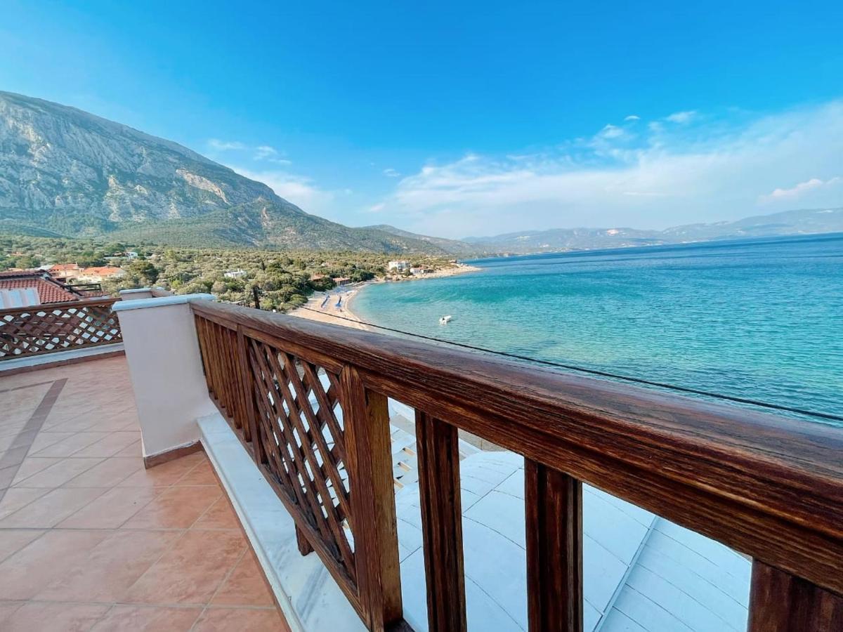 Nereides Seaside Apartments Marathókampos Exteriér fotografie