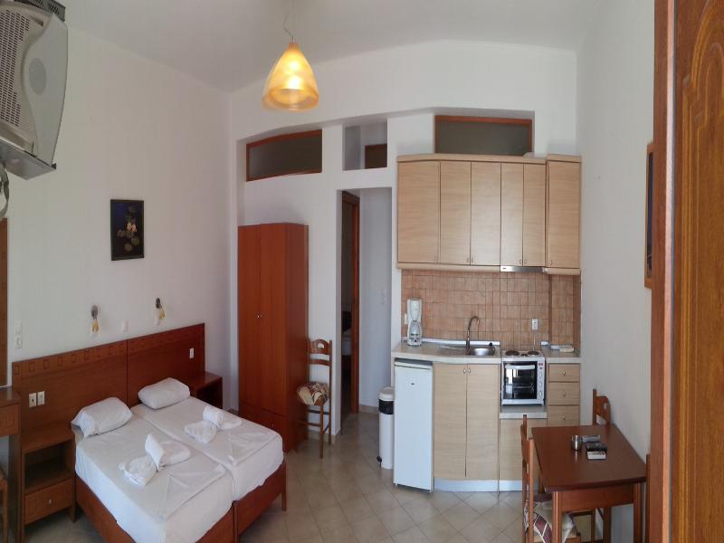 Nereides Seaside Apartments Marathókampos Exteriér fotografie