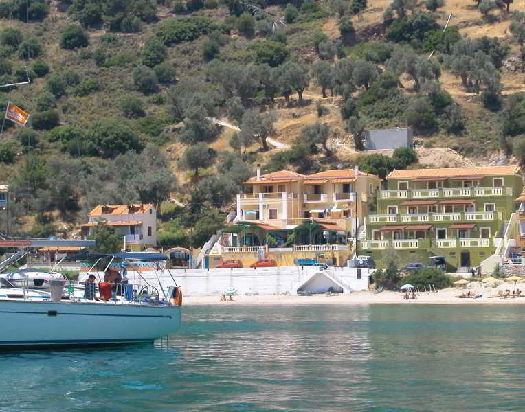 Nereides Seaside Apartments Marathókampos Exteriér fotografie