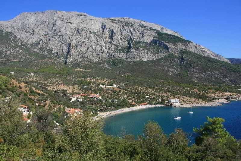Nereides Seaside Apartments Marathókampos Exteriér fotografie