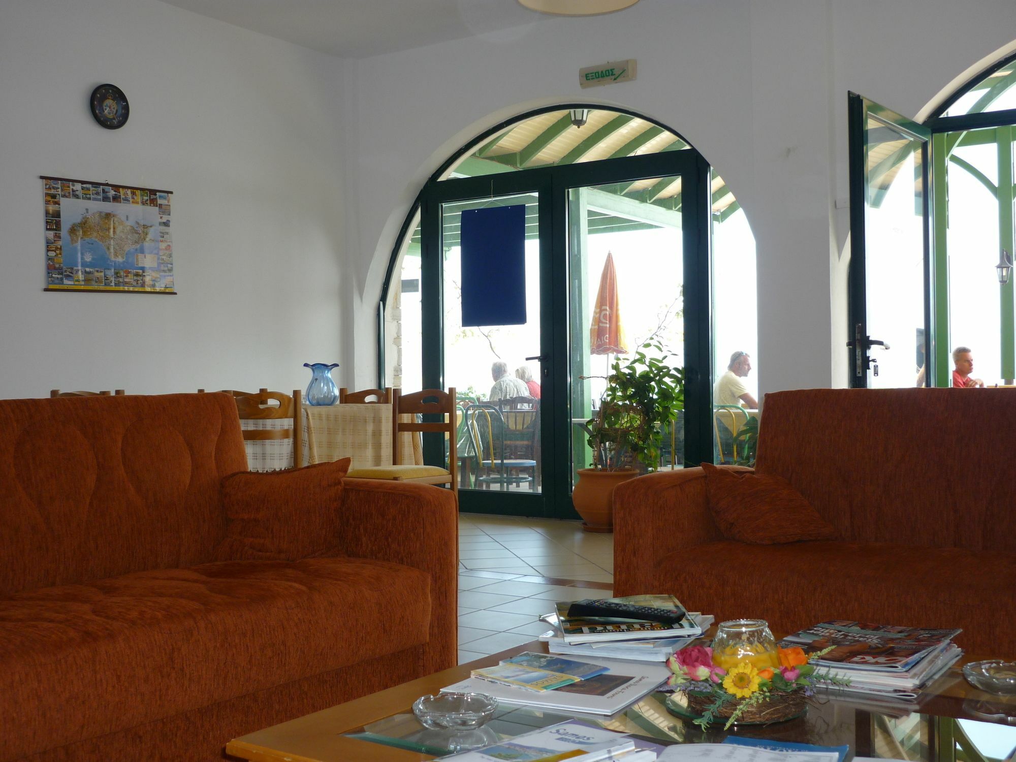 Nereides Seaside Apartments Marathókampos Exteriér fotografie