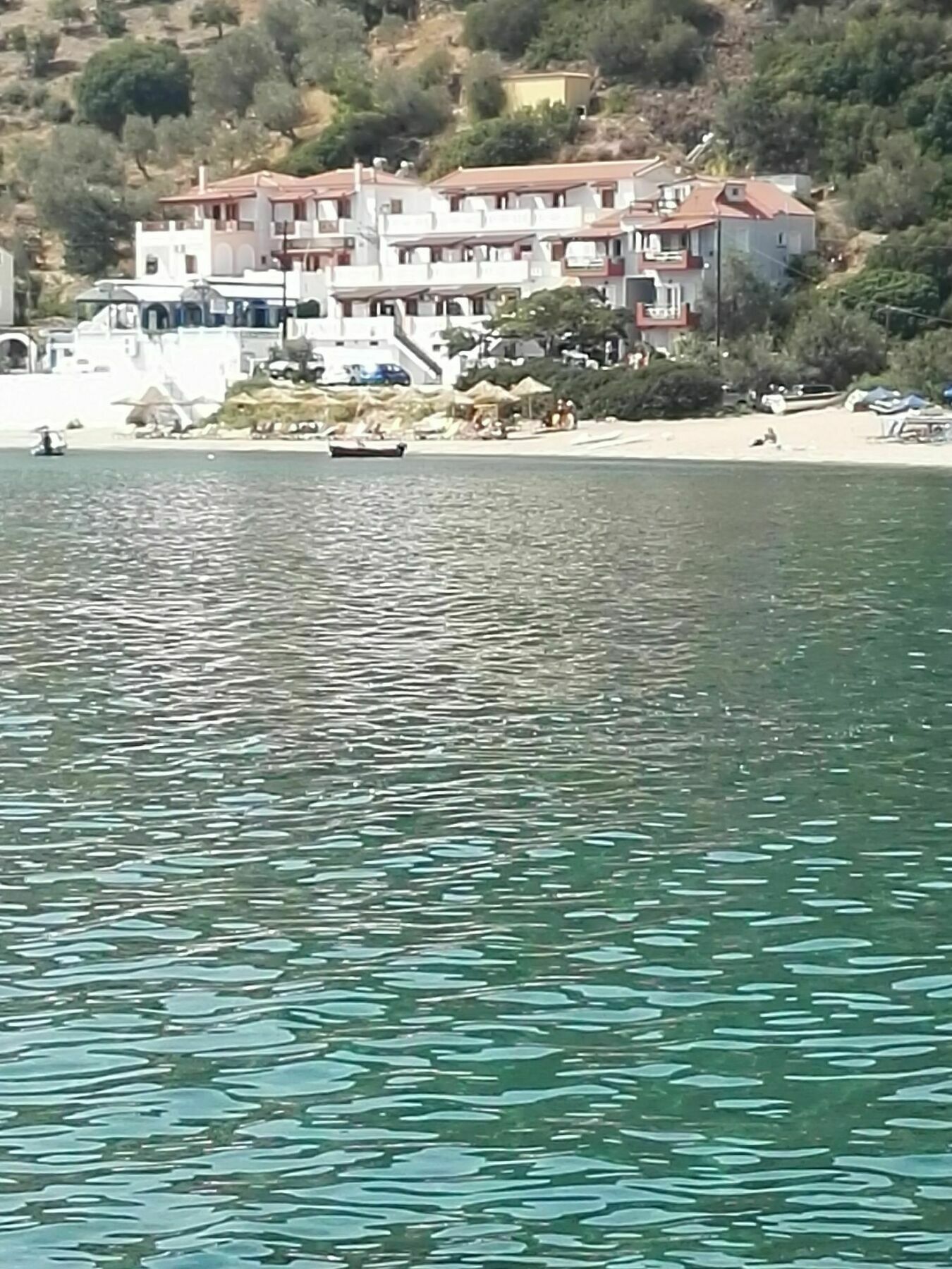 Nereides Seaside Apartments Marathókampos Exteriér fotografie