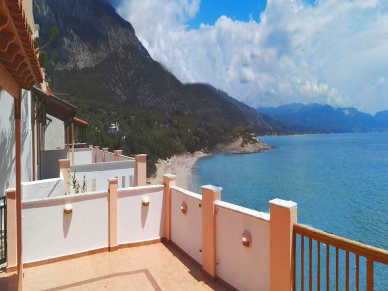 Nereides Seaside Apartments Marathókampos Exteriér fotografie